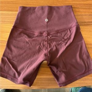 Lululemon, align 7” shorts, size 4